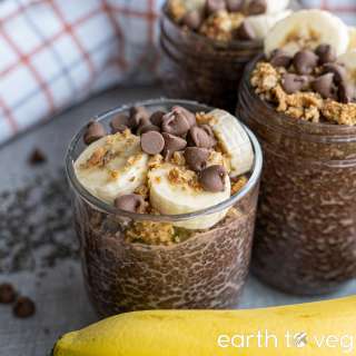 Banana Chocolate Chia Pudding