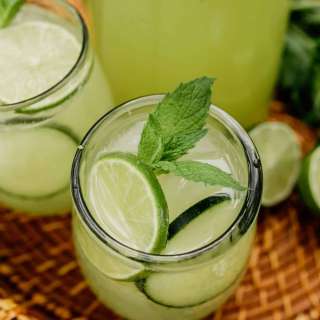 Agua Fresca de Pepino (Cucumber Lime Cooler)