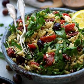 Easy Greek Orzo Salad