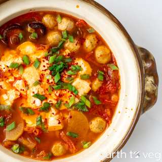 Vegan Soondubu Jjigae (Korean Soft Tofu Stew)