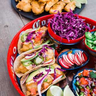 Beer-Battered Fish Tacos
