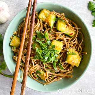 Spicy Cucumber Bean Curd Salad