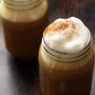 Healthy Vegan Pumpkin Spice Latte
