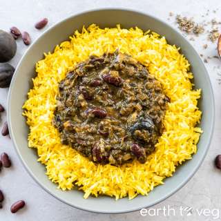 Vegetarian Ghormeh Sabzi