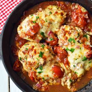 Baked Caprese Chicken