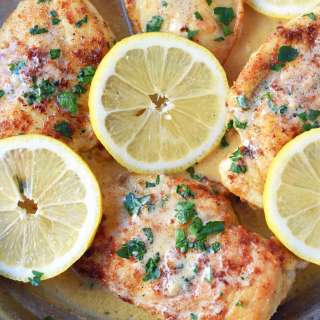 Skillet Lemon Butter Chicken