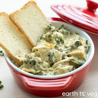 Spinach Artichoke Dip (Vegan & Dairy-Free)