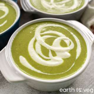 Vegan Cream of Asparagus Soup