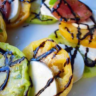 Heirloom Tomato Caprese Salad