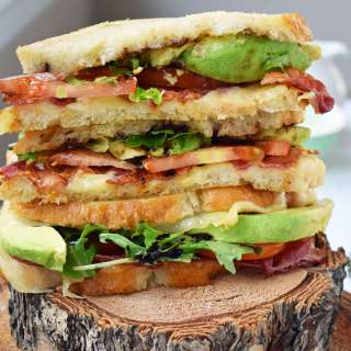 Grown Up Grilled Cheese Sandwich