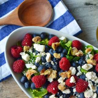 All American Nuts and Berries Salad