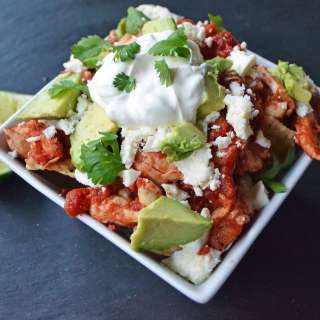 Easy Chicken Chilaquiles