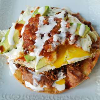 Chorizo Huevos Rancheros Tostadas