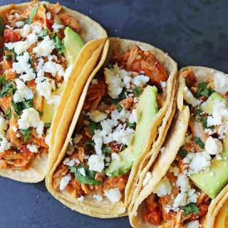 Chipotle Chicken Tinga Tacos