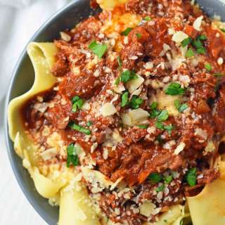Slow Cooker Instant Pot Beef Ragu