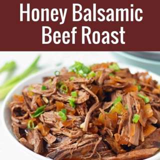 Slow Cooker Honey Balsamic Beef Recipe