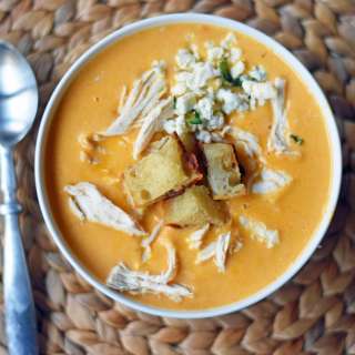 Creamy Buffalo Chicken Soup