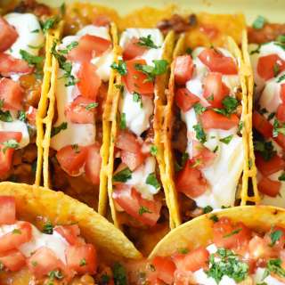Easy Oven Baked Beef Tacos