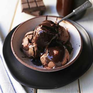 Homemade Chocolate Ice Cream
