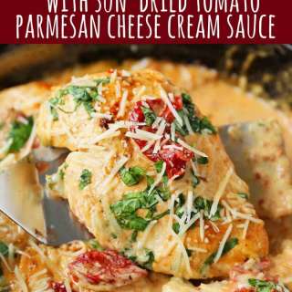 Skillet Chicken with Sun-Dried Tomato Cream Sauce
