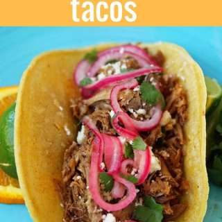 Mexican Pork Carnitas Tacos