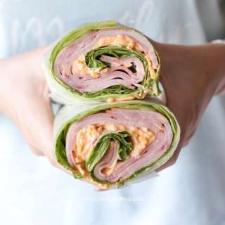 Keto Ham and Pimento Cheese Wraps