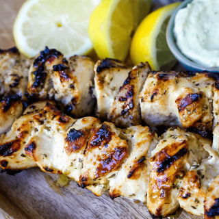 Greek Chicken Kabobs