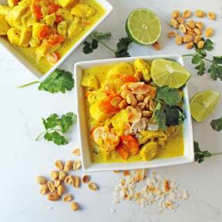 Green Monster Chicken Curry Bowls