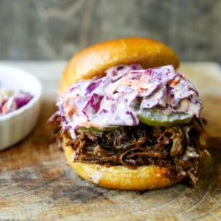 Slow Cooker BBQ Beef Sandwiches
