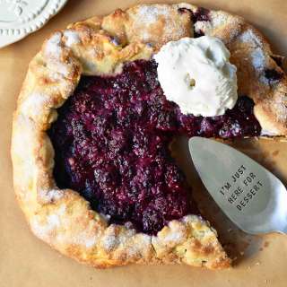 Blackberry Galette Crostata