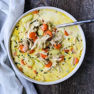 Creamy Gnocchi Chicken Soup