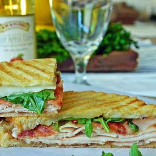 Mrs. Fancy Pants Turkey Bacon Panini