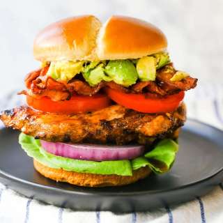 Avocado Bacon Grilled Chicken Sandwich