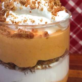 Festive Fall Greek Yogurt Pumpkin Parfait