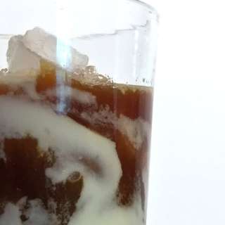 Vietnamese Iced Coffee with Homemade Condensed Coconut Milk
