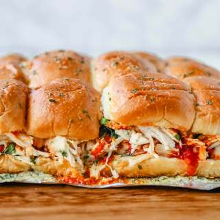 Baked Chicken Parm Sliders