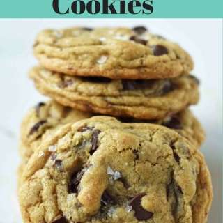 Dark Chocolate Chunk Olive Oil Cookies