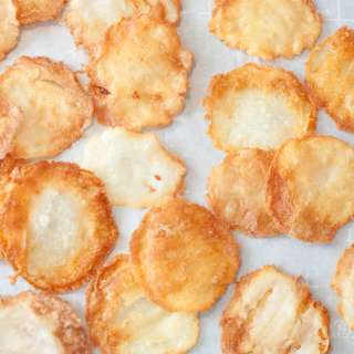 Cheddar Sour Cream Potato Chips From Scratch