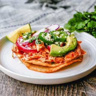 Chicken Tostadas