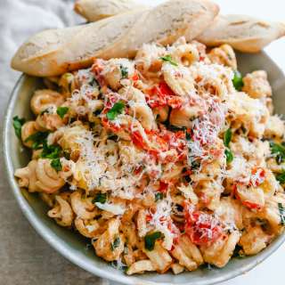 Boursin Cheese Baked TikTok Pasta