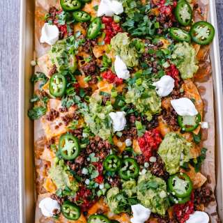 Ultimate Spicy Beef Nachos
