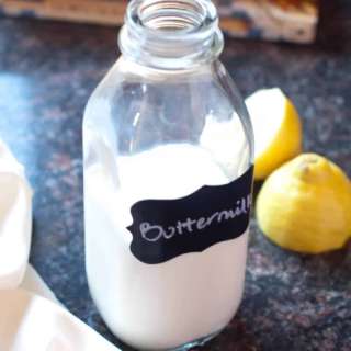 5 Minute Homemade Buttermilk