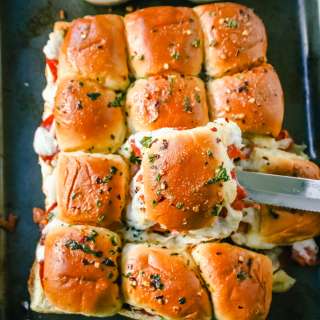 Pepperoni Pizza Sliders