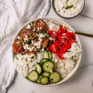 Greek Chicken Meatballs