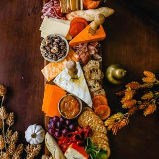 Fall Thanksgiving Charcuterie Board