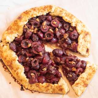 Cherry Pecan Galette