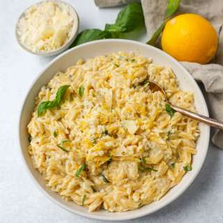 Creamy Lemon Orzo