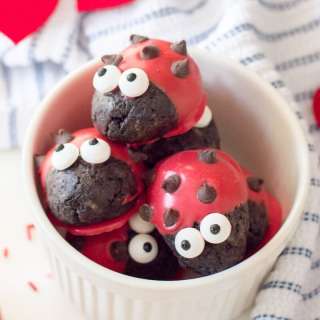 Ladybug Oreo Valentine Truffles