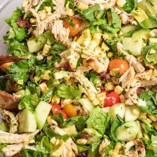 Avocado Chicken Chopped Salad