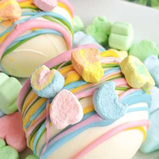 Lucky Charms Hot Chocolate Bombs